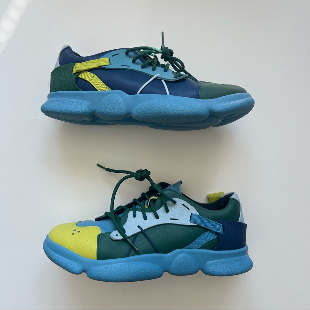 Retail 210 Size 7/40 Camper Karst non-dyed leather sneakers men K100845-009